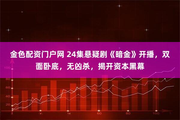 金色配资门户网 24集悬疑剧《暗金》开播,双面卧底,无凶杀,揭开资本黑幕